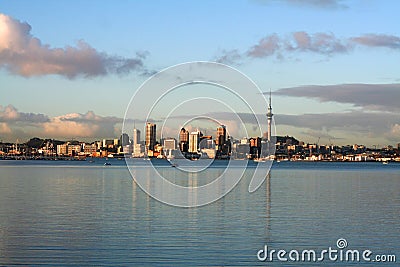 Auckland city view Stock Photo