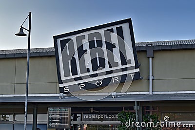 Rebel Sport store in Botany Town Centre Editorial Stock Photo
