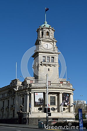 Auckland Town Hall - New Zealand Editorial Stock Photo