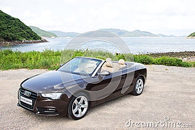 Audi A5 Cabriolet 2012 Editorial Stock Photo