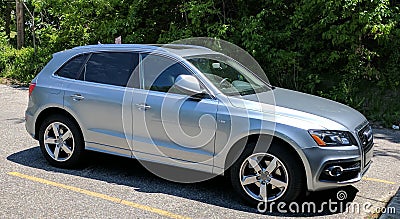 2011 audi q5 Editorial Stock Photo