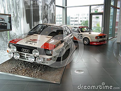 Audi quattro Editorial Stock Photo