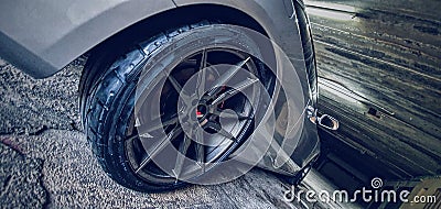 Audi A5 Rims Editorial Stock Photo