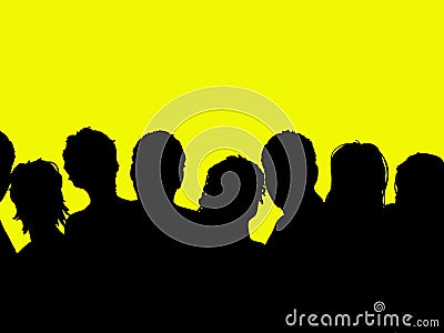 Audience Vector Illustration