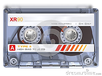 Audio cassette Stock Photo