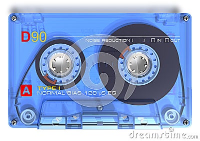 Audio cassette Stock Photo