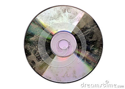 AUDIO CD MAL MAINTAINED Stock Photo