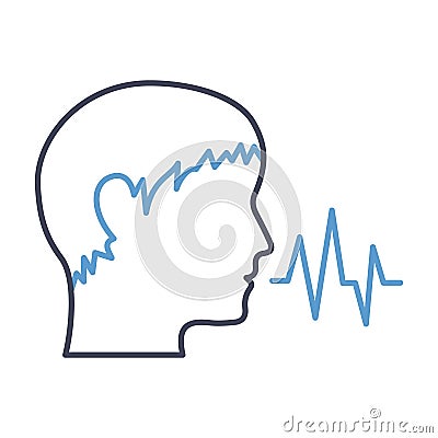 Audio Flat inside vector icon which can easily modify or edit Vector Illustration