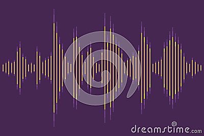 Audio levels simple vector Vector Illustration