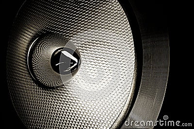 Audio speaker Stock Photo