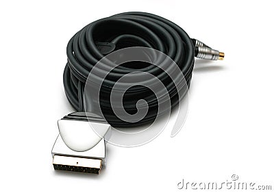 Audio Video Cable I Stock Photo