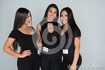 Audition And Casting For Runway Models Stock Photo