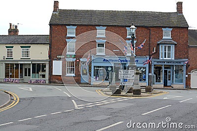 Audlem Village Editorial Stock Photo