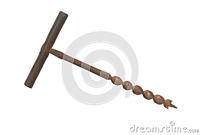 Auger Stock Photo