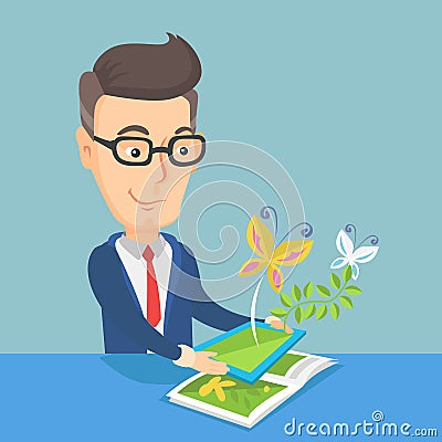 Augmented reality vector illustration. Vector Illustration