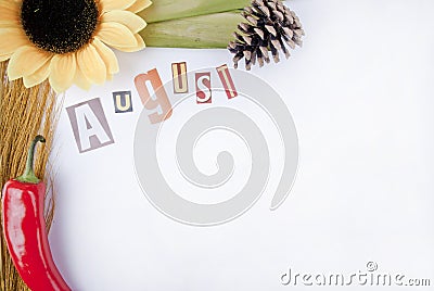 August Stock Photo