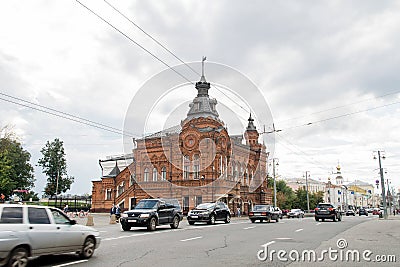 August 28, 2020, Russia, Vladimir, house of friendship Editorial Stock Photo