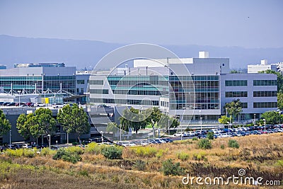 Yahoo headquarters in Silicon Valley Editorial Stock Photo