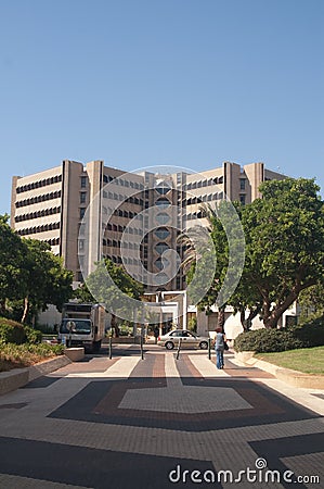 August 17 2009 - Tel Aviv University in the summer Editorial Stock Photo