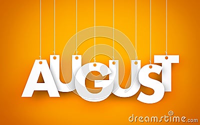 August Stock Photo