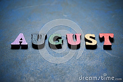 August word view Stock Photo