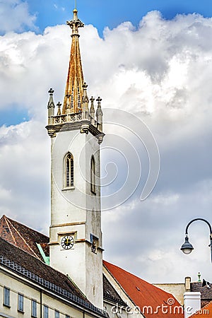 Augustinian Church in Vienna. Austria. Stock Photo