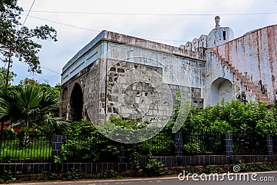Aurangabad Rangeen Gate Historical Place Side View Editorial Stock Photo