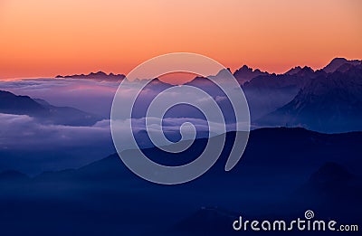 Auronzo di Cadore, Dolomites, Europe, South Tyrol Stock Photo