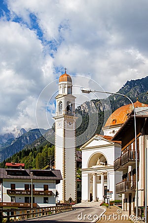 Auronzo di Cadore Stock Photo