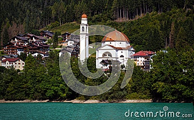 Auronzo di Cadore Stock Photo