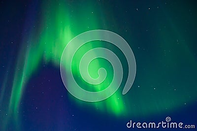 Aurora borealis Stock Photo