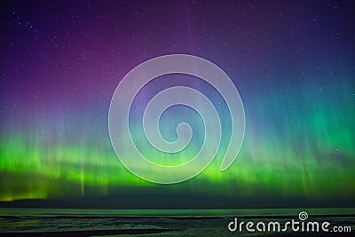 Aurora Borealis Stock Photo