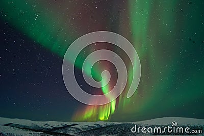 Aurora Borealis Stock Photo