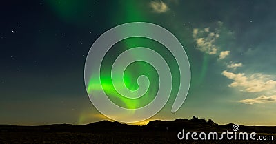 Aurora, Northen light Stock Photo