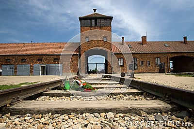 Auschwitz Birkenau Editorial Stock Photo