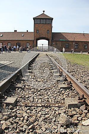 Auschwitz 2 â€“ Birkenau - 10 Editorial Stock Photo