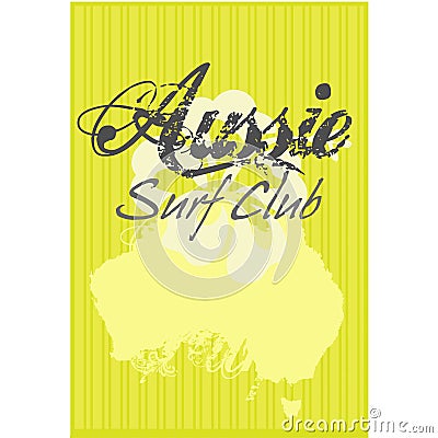 Aussie Surf Club Stock Photo