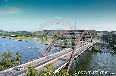 Austin 360 Bridge Stock Photo