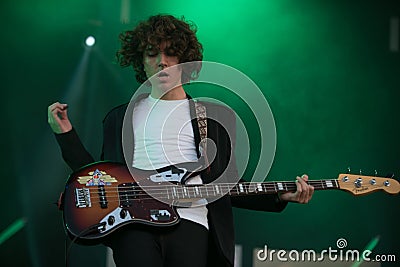 M83 in concert at Austin City Limits Editorial Stock Photo