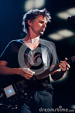 Muse in concert at Austin City Limits Editorial Stock Photo