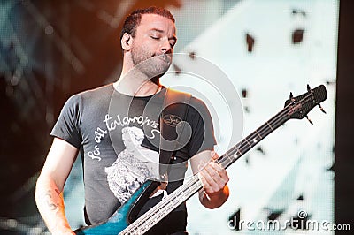 Muse in concert at Austin City Limits Editorial Stock Photo