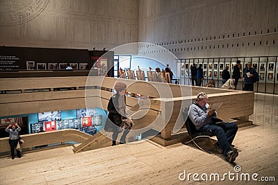 Austin Presidential Library Editorial Stock Photo