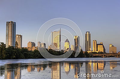 Austin, TX Skyline Stock Photo