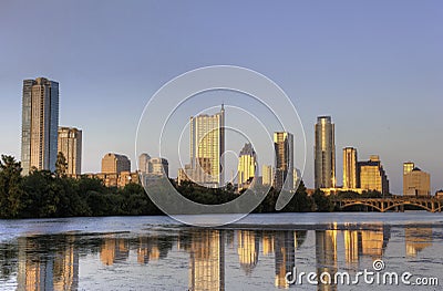 Austin, TX Skyline Royalty Free Stock Photos - Image: 22161248