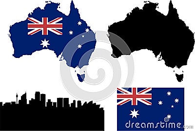 Australia Vector Illustration