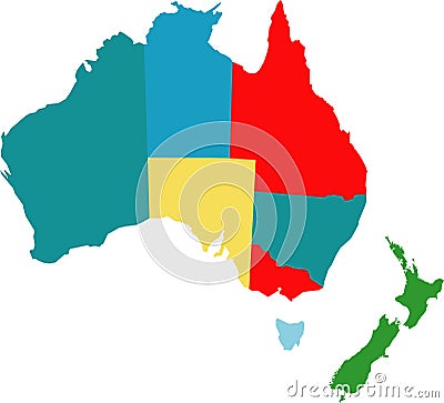 Australia Vector Illustration