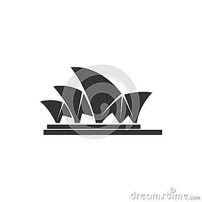 Australia icon design illustration template Cartoon Illustration