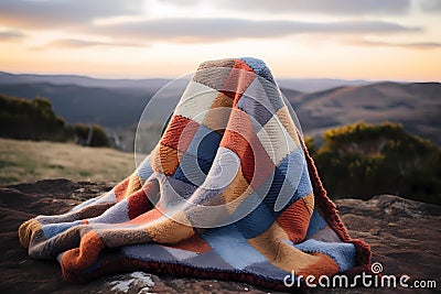 Australian Merino Wool Blanket - Australia Stock Photo