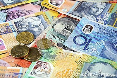 Australian Money Stock Photo