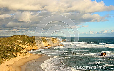 Australian ocean landscape Stock Photo